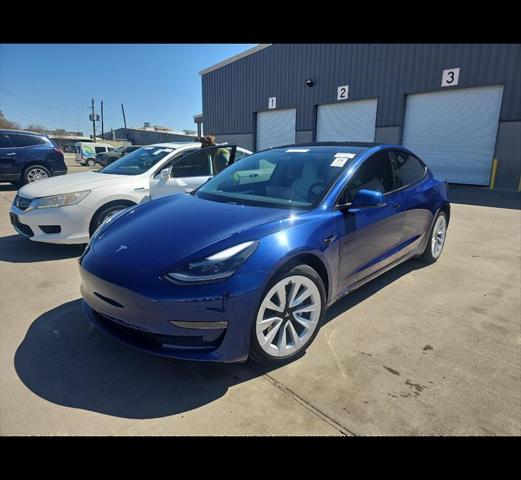 used 2021 Tesla Model 3 car, priced at $24,500