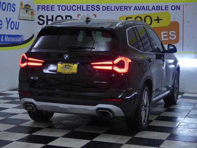 used 2022 BMW X3 car, priced at $32,500