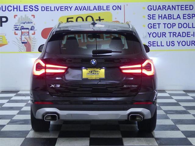 used 2022 BMW X3 car, priced at $32,500