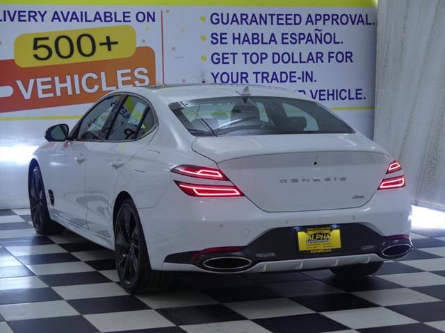 used 2022 Genesis G70 car, priced at $31,900