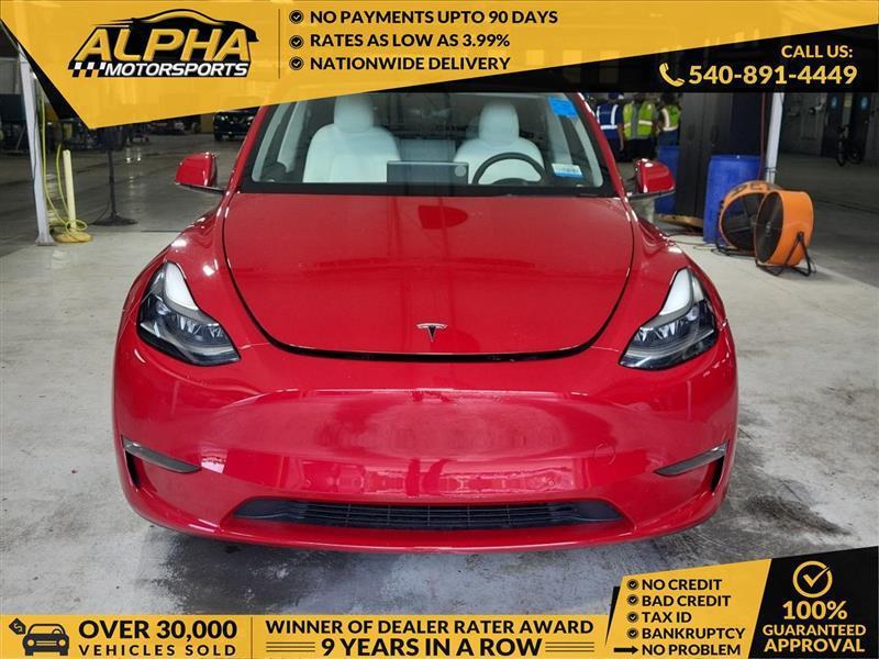 used 2022 Tesla Model Y car, priced at $27,900