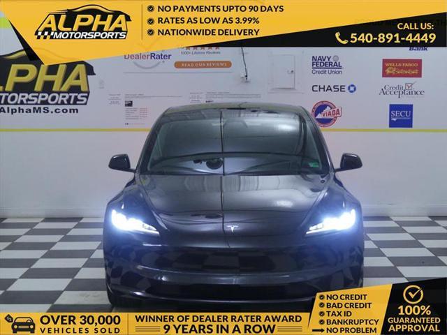 used 2024 Tesla Model 3 car, priced at $29,700