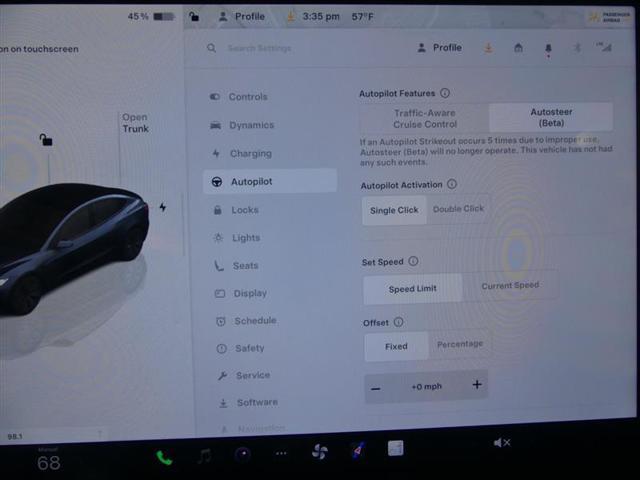 used 2024 Tesla Model 3 car, priced at $29,700