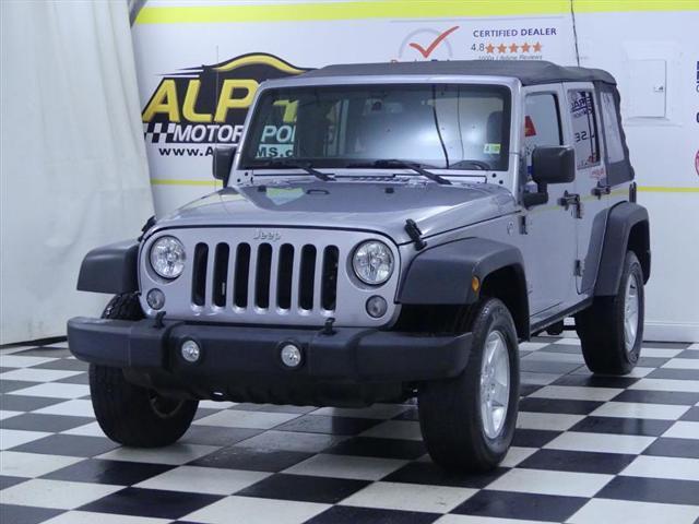 used 2018 Jeep Wrangler JK Unlimited car, priced at $21,500