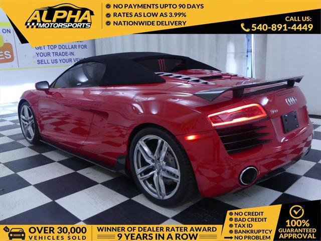 used 2014 Audi R8 car, priced at $66,000