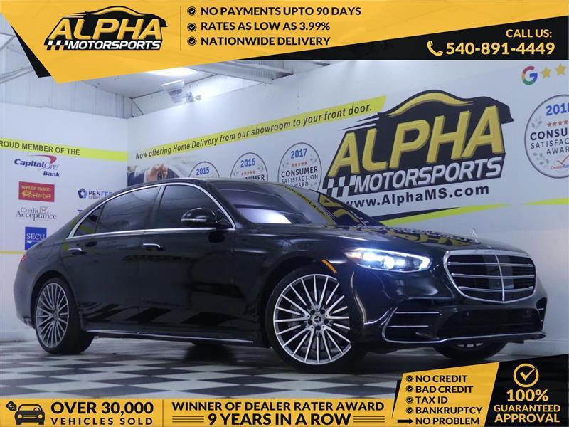 used 2022 Mercedes-Benz S-Class car, priced at $68,700