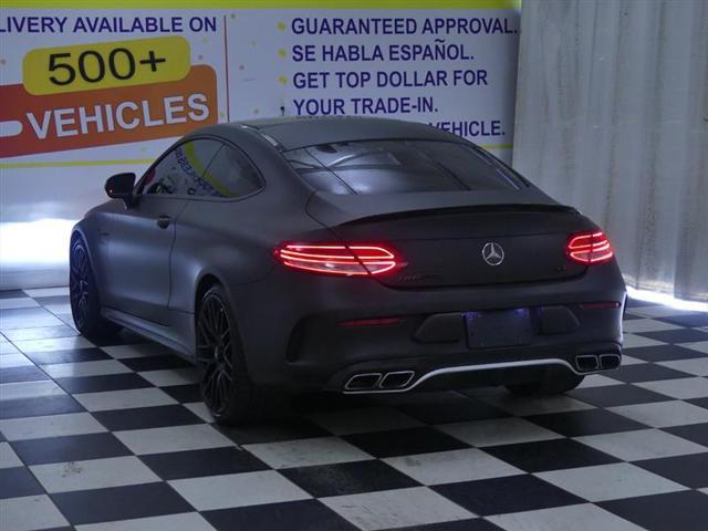 used 2018 Mercedes-Benz AMG C 63 car, priced at $42,900