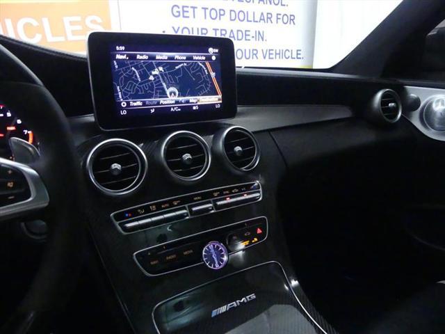 used 2018 Mercedes-Benz AMG C 63 car, priced at $42,900