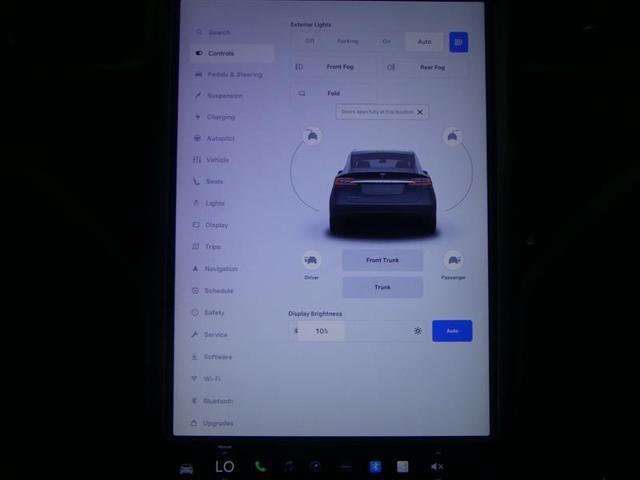 used 2020 Tesla Model X car, priced at $38,900