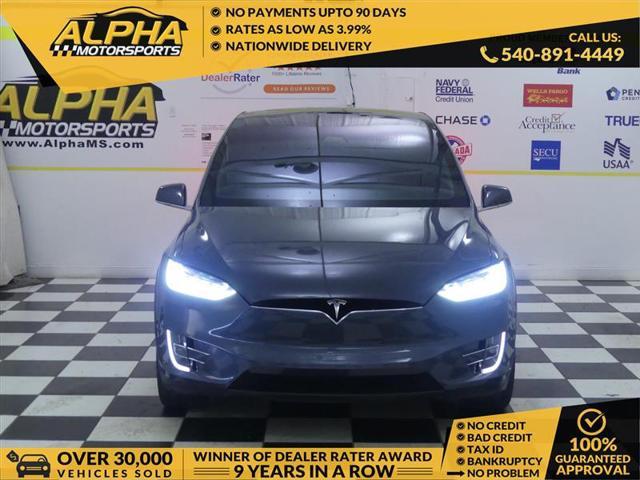 used 2020 Tesla Model X car, priced at $38,900