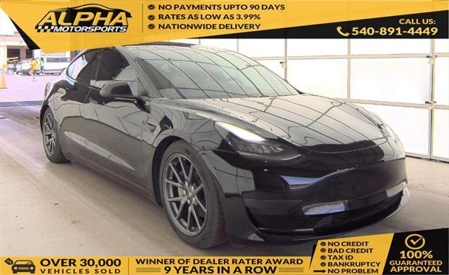 used 2019 Tesla Model 3 car, priced at $19,500