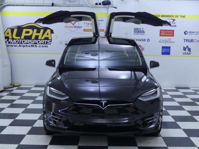 used 2017 Tesla Model X car, priced at $24,999