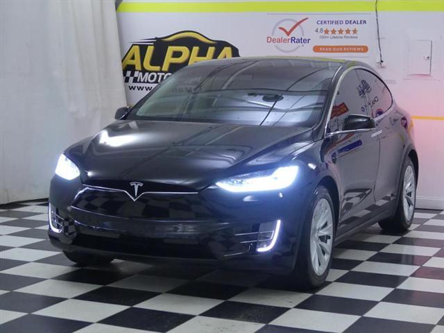 used 2017 Tesla Model X car, priced at $24,999