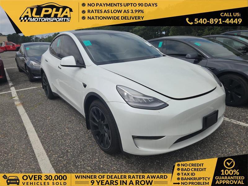 used 2022 Tesla Model Y car, priced at $22,000