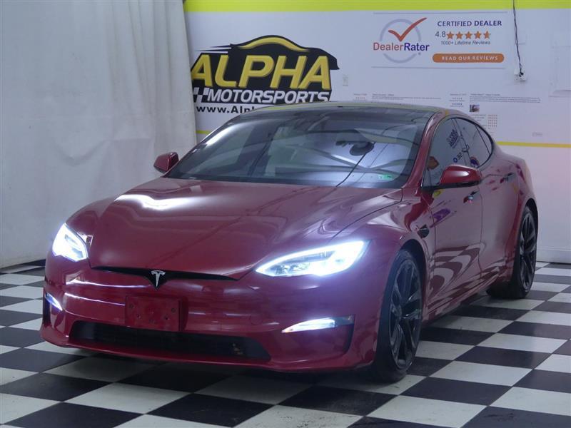 used 2022 Tesla Model S car, priced at $51,000