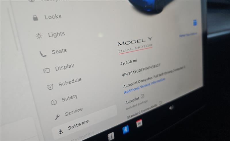 used 2022 Tesla Model Y car, priced at $23,600