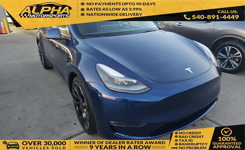 used 2022 Tesla Model Y car, priced at $23,600