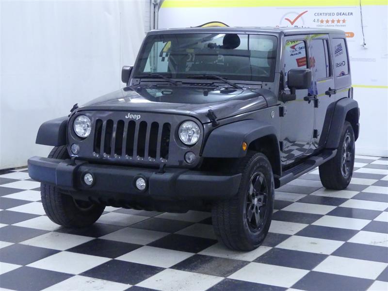 used 2017 Jeep Wrangler Unlimited car, priced at $16,500