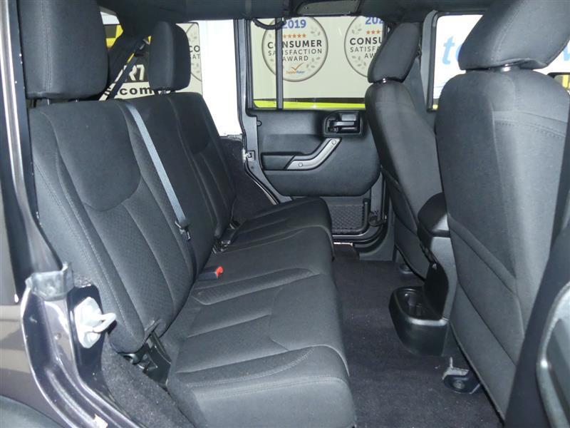 used 2017 Jeep Wrangler Unlimited car, priced at $16,500