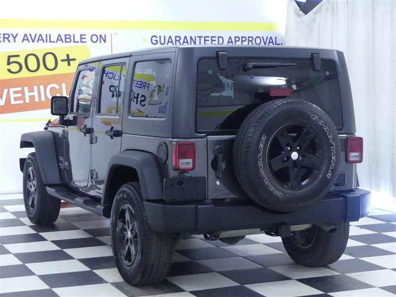 used 2017 Jeep Wrangler Unlimited car, priced at $16,500