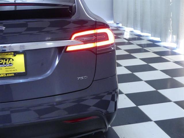 used 2018 Tesla Model X car, priced at $28,500