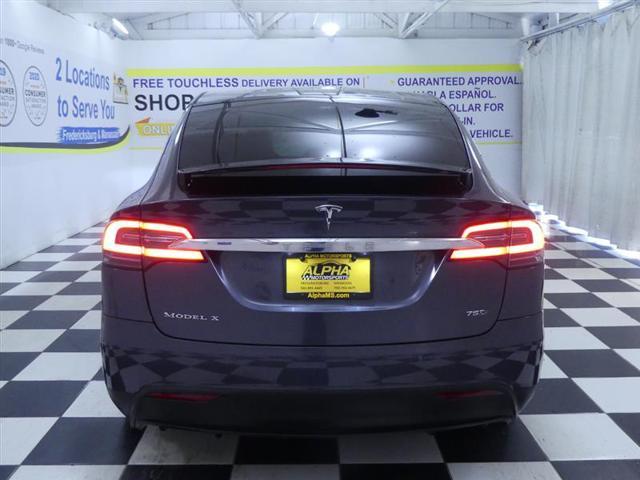 used 2018 Tesla Model X car, priced at $28,500