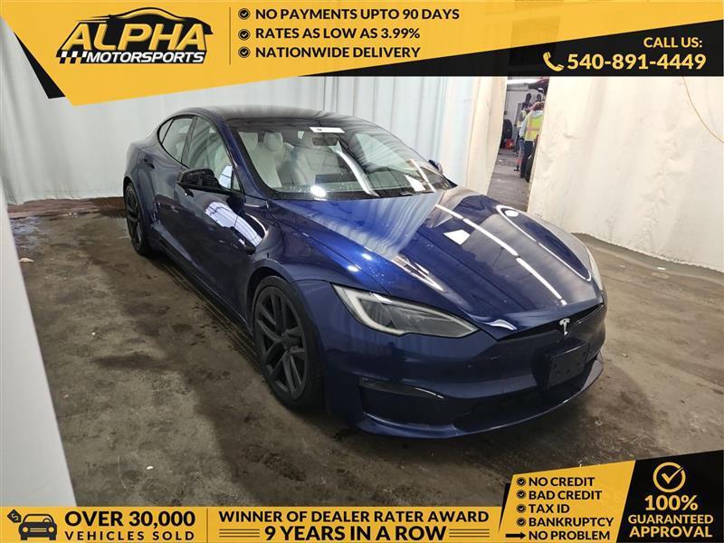 used 2022 Tesla Model S car, priced at $39,500