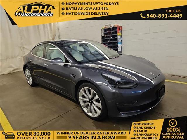 used 2020 Tesla Model 3 car, priced at $22,400