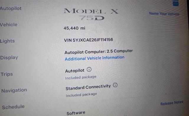 used 2018 Tesla Model X car, priced at $24,999