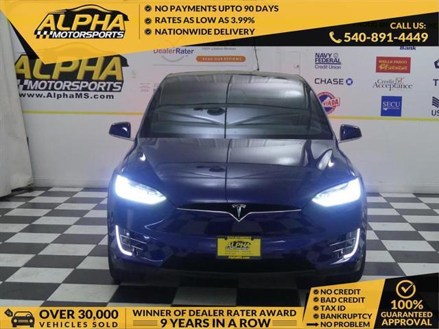 used 2018 Tesla Model X car, priced at $24,999