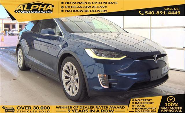 used 2018 Tesla Model X car, priced at $24,999