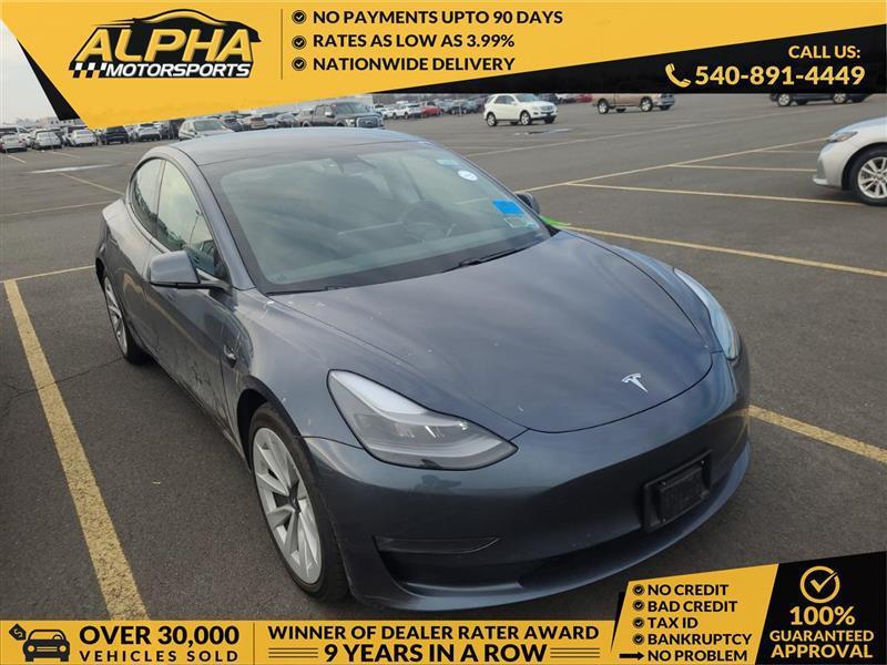 used 2021 Tesla Model 3 car