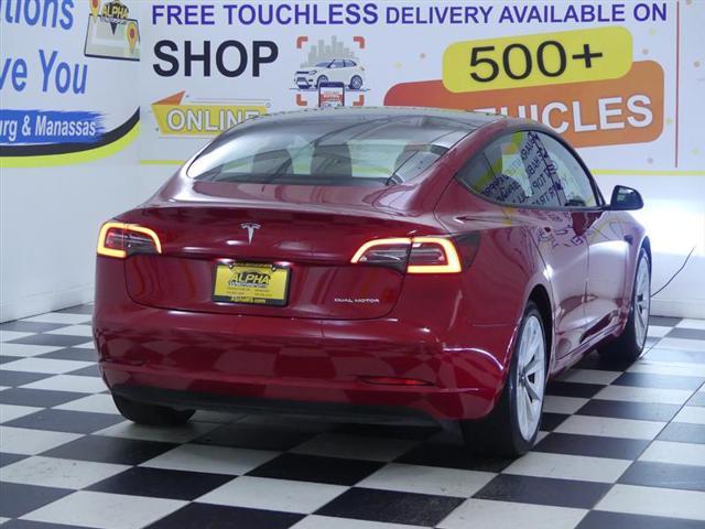 used 2021 Tesla Model 3 car, priced at $27,900