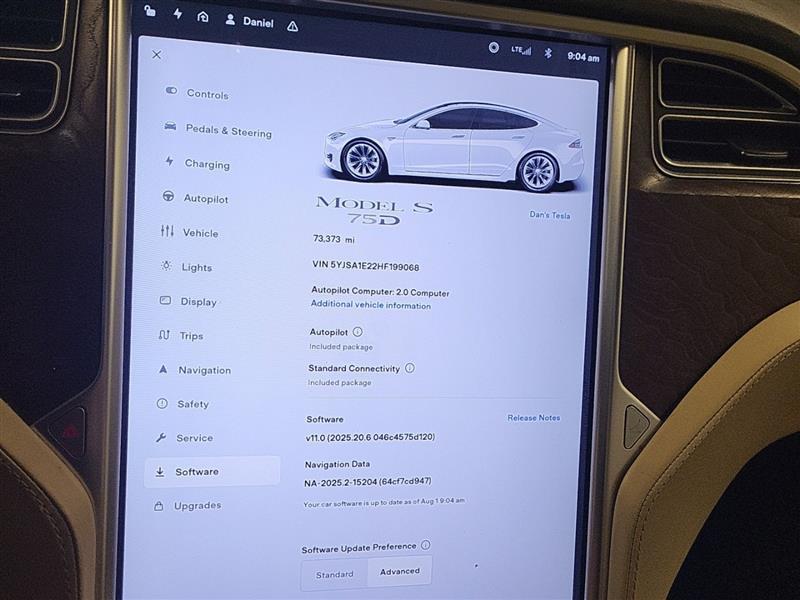 used 2017 Tesla Model S car, priced at $19,000