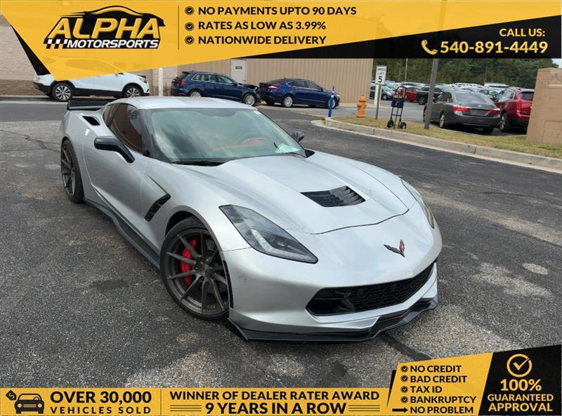 used 2018 Chevrolet Corvette car, priced at $46,500