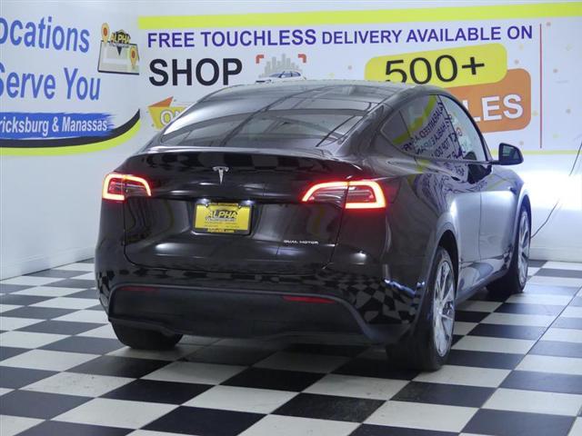 used 2021 Tesla Model Y car, priced at $27,500