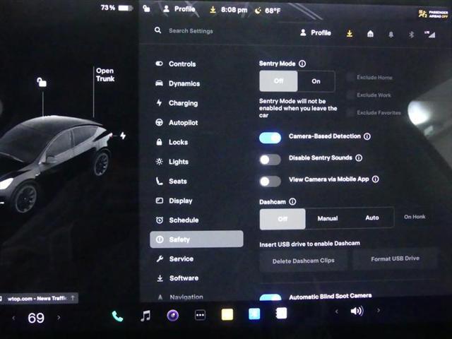 used 2021 Tesla Model Y car, priced at $24,300