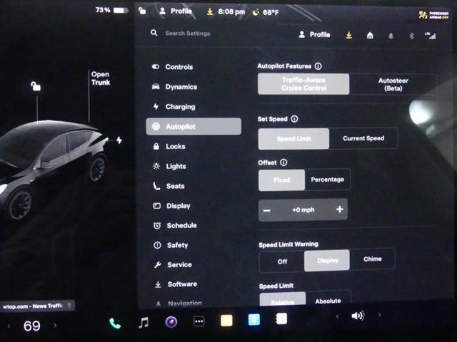 used 2021 Tesla Model Y car, priced at $24,300