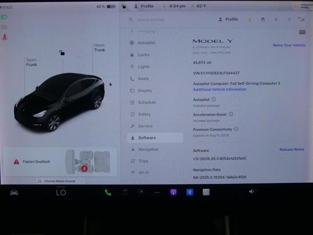 used 2020 Tesla Model Y car, priced at $21,700
