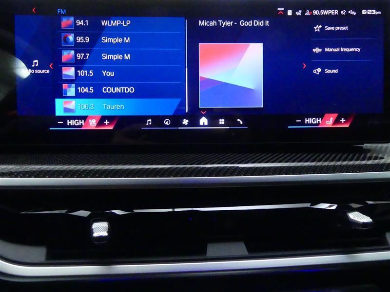 used 2024 BMW X5 M car, priced at $87,900