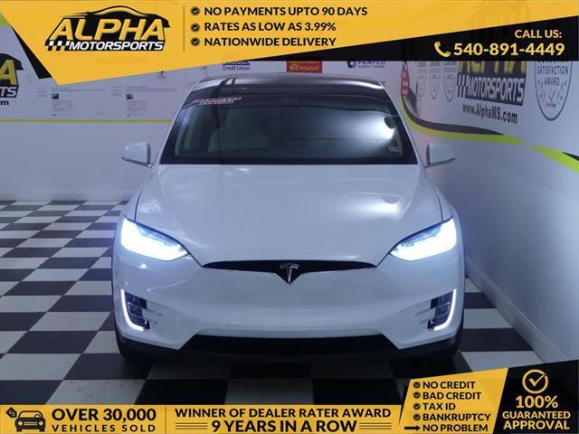 used 2019 Tesla Model X car, priced at $58,000