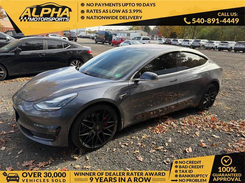 used 2018 Tesla Model 3 car, priced at $19,800