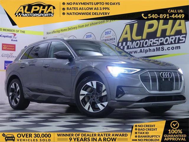 used 2021 Audi e-tron car, priced at $21,900