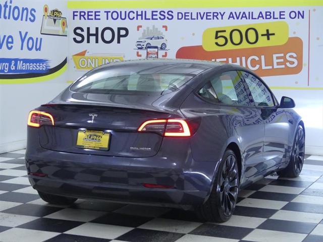used 2022 Tesla Model 3 car, priced at $23,900