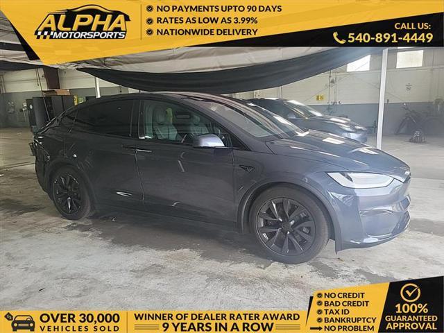 used 2022 Tesla Model X car, priced at $46,000