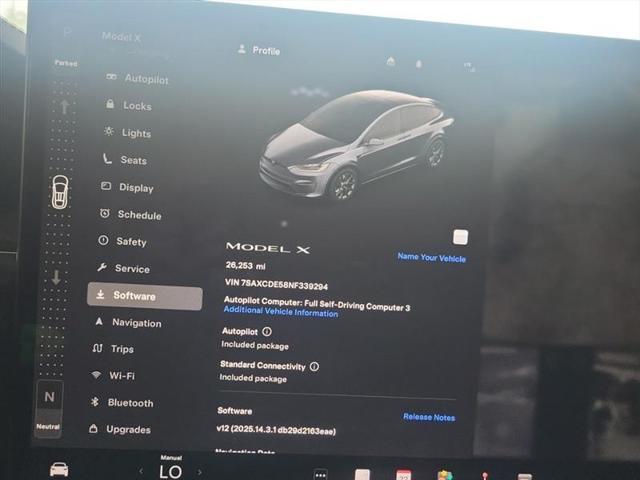 used 2022 Tesla Model X car, priced at $46,000