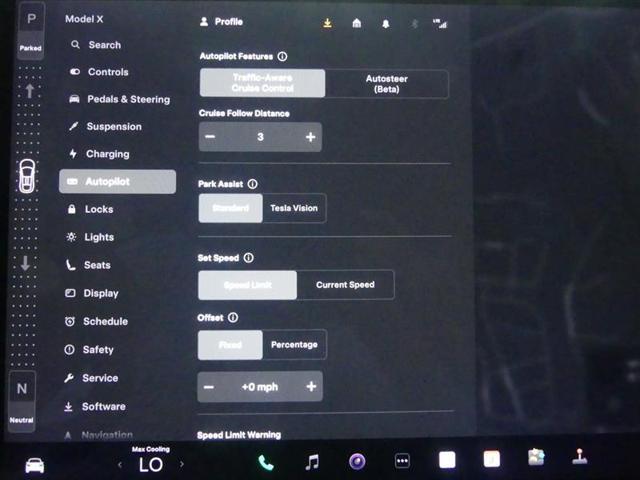 used 2022 Tesla Model X car, priced at $43,900