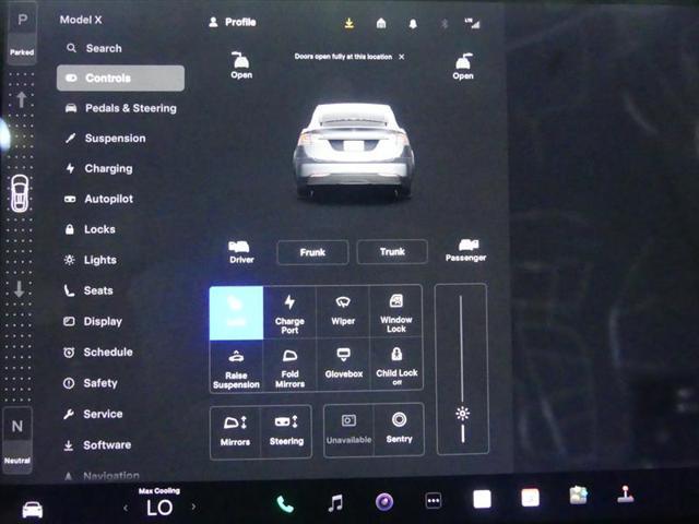 used 2022 Tesla Model X car, priced at $43,900