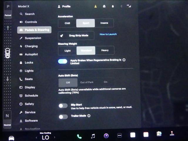 used 2022 Tesla Model X car, priced at $43,900