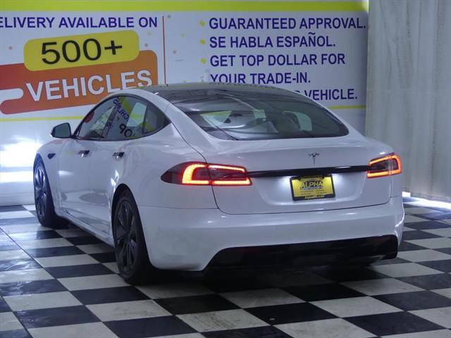 used 2021 Tesla Model S car, priced at $36,000